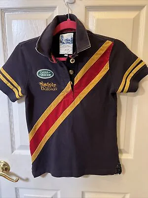Burghley Joules Land Rover Womans Xs Horse Trials Polo Equestrian Shirt Superb • $35.10