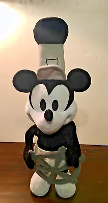 Disney Mickey Mouse Steamboat Willie Animated Plush Doll • $18.95