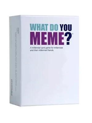 New & Sealed “what Do You Meme?” Main Game / Base Card Game (free Tracked Post) • $24.95