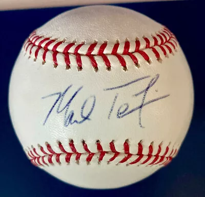 Mark Teixeira Atlanta Braves NY Yankees Autographed Signed Baseball JSA COA MINT • $125