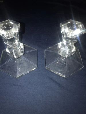 $0.99 • Buy Val St Lambert Candlesticks