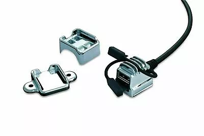 $61.99 • Buy Kuryakyn 1688 Chrome Motorcycle 12V USB Power Port Adapter Harley Davidson
