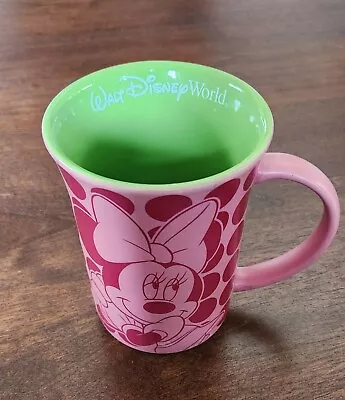 Vintage DISNEY MINNIE Mouse Mug Cup PINK Collectible • $12