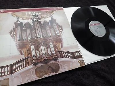 Chorzempa Bach Chorales Fantasia Philips 412 117-1 Lp NM • $5.50