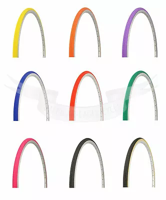 NEW! ORIGINAL BICYCLE DURO TIRE 700 X 23C SOLID COLORS FIXIE SLICK CYCLING BIKE. • $47.99