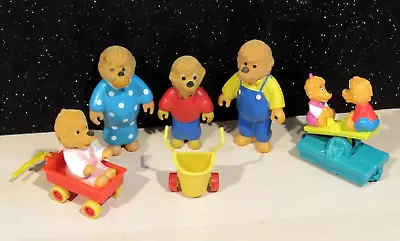 Berenstain Bears Family Figures 1986 McDonald's Vintage Happy Meal Toys • $10.99