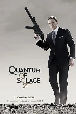 Quantum Of Solace (2008) Original Advance B Movie Poster  -  Rolled  -  2-sided • $19.99