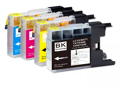 4PK Quality Ink Combo Set Fits Brother LC75 XL MFC-J435W MFC-J5910DW MFC-J625DW • $10.79