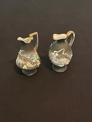 Two Pieces 2  Japanese Dragon Miniature Tea Set Circa 1930's • $10