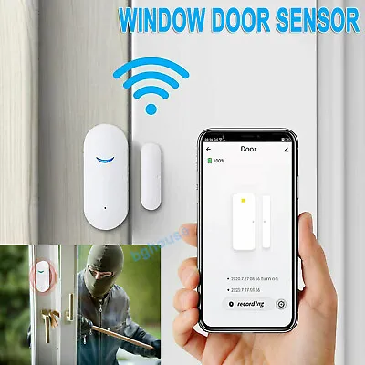 $10.80 • Buy Wireless Wifi Home Window Door Burglar Security Alarm Sensor System Alexa Google