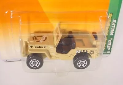 Matchbox # 96 Beige '43 Jeep Willys • $4