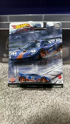 Hot Wheels Car Culture British Horse Power Mclaren F1 Gtr Gulf • $10