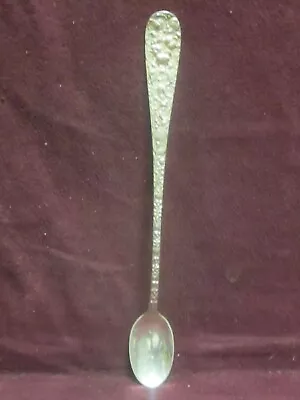 Stieff Sterling STIEFF ROSE ICED TEA SPOON 8   38g  Mono   NDC • $45