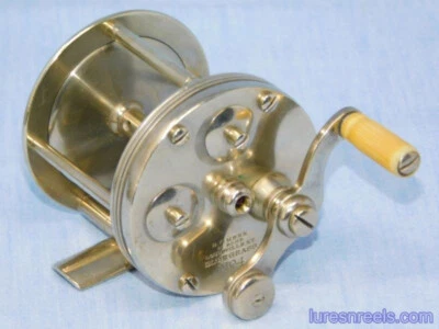 $9.99 • Buy  B.F. Meek & Sons, Louisville, KY, Blue Grass, No. 4  German Silver Jeweled Reel
