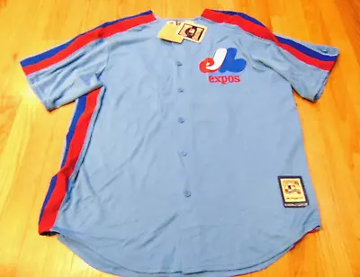 Majestic Cooperstown Collection Mlb Montreal Expos Vladimir Guerrero Jersey Xl • $67.88