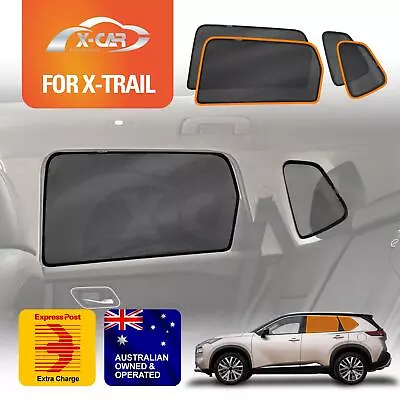 Car Window Sun Shade For Nissan X-trail Xtrail T33 22-23 Magnetic Sun Mesh Blind • $36.95