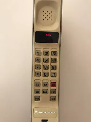 Working Vintage Retro Motorola Brick Phone US West 1980's Made In US. Works • $675