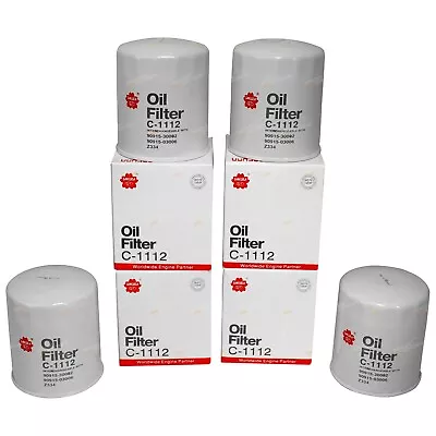 4 Diesel Oil Filters For Dyna 200 300 BU142 BU212 BU222 1995-2004 Truck = Z334 • $64.95