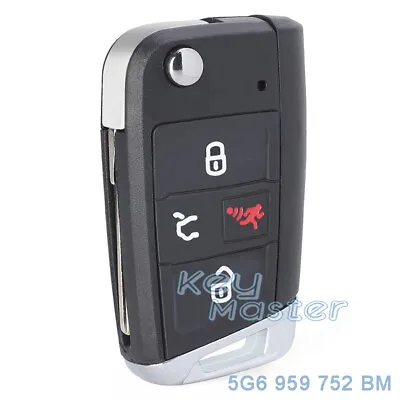 $38.42 • Buy For Volkswagen VW Jetta Tiguan Golf GTI Smart Remote Key Fob 5G6 959 752 BM