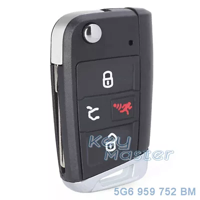 $38.42 • Buy For Volkswagen VW Jetta Tiguan Golf GTI Smart Remote Key Fob 5G6 959 752 BM