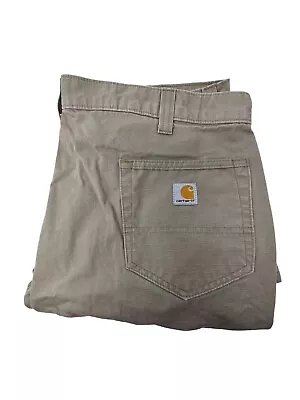 Carhartt Relaxed Fit Ripstop Cargo Work Pant B342 DES 42x30 Heavy Duty Utility • $22.99