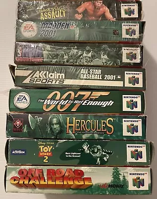 Nintendo 64 CIB Lot Bundle N64 • $450