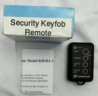 X-10 Security Keyfob Remote KR10A Smart Home Automation Security NOB • $13.99