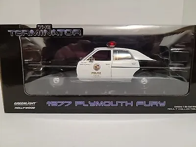 1:24 GreenLight 1977 Dodge Monaco LAPD Los Angeles Police The Terminator • $39.99
