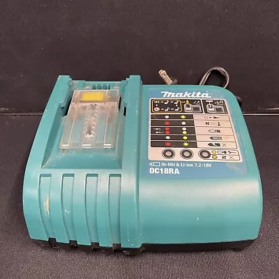 Makita Replacement Ni-MH & Li-ion 7.2-18V Battery Charger Part DC18RA Untested • $8.99