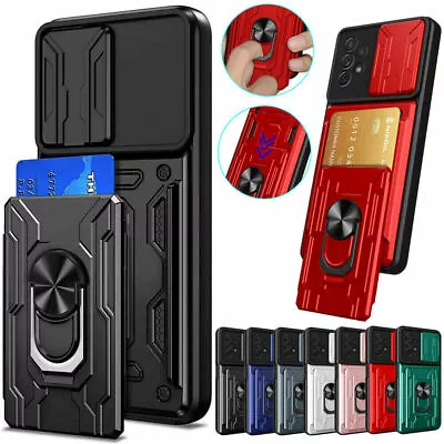 $14.99 • Buy For Oppo A58 A77 A57 A15 A16 A55 A32 Reno 8Pro Hybrid Shockproof Ring Stand Case