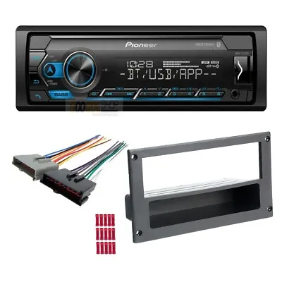 Pioneer MVHS320BT Bluetooth AM/FM Car Stereo Dash Kit For 1987-1993 Ford Mustang • $139.99