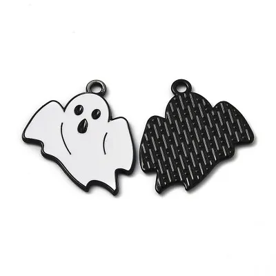 £3.30 • Buy 👻Halloween Spooky Ghost Charms Pack Of 4👻