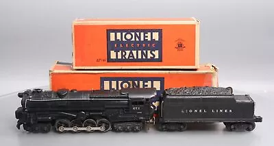 Lionel 671 Vintage O 6-8-6 Die-Cast Steam Turbine Locomotive With 2671W Tender • $221.99