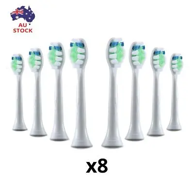 $25.95 • Buy 8pc Toothbrush Replacement Heads, Compatible With Phillips Sonicare DiamondClean