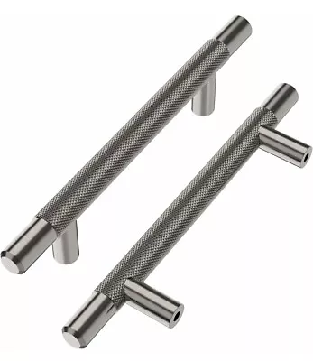 Alzassbg 10 Pack Black Nickel Cabinet Pulls 3-3/4 Inch(96mm) Hole Centers Cabin • $19.99
