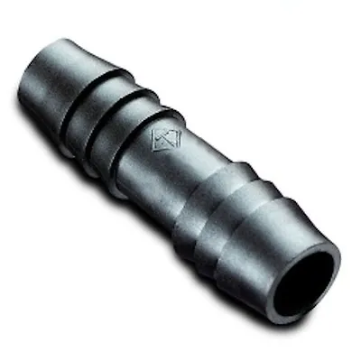 1/4  Hose ID X 1/4  Hose ID Black HDPE Connector       62069 • $5.09