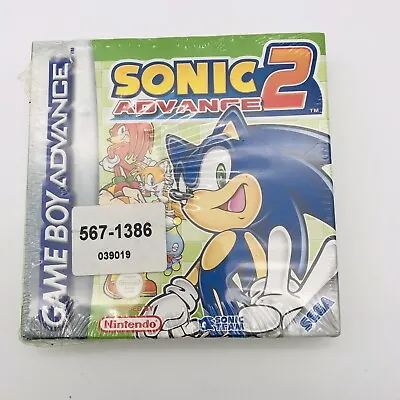 Sonic 2 • Gameboy Advance GBA • New + Sealed • £199.99