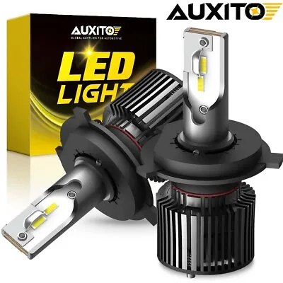 $24.99 • Buy AUXITO H4 9003 Super White 40000LM Kit LED Headlight Bulbs High Low Beam Combo 2