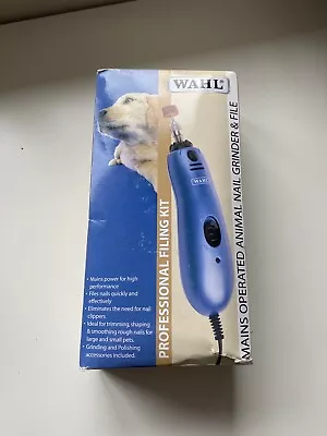 Wahl ZX795 Pet Electric Nail Grinder - Blue • £24.99
