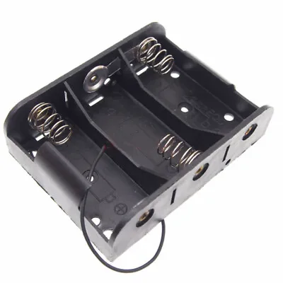 £2.34 • Buy 1PCS 1.5V C Type X 3 Size Slot Battery Power Supply Holder Case Box With Wire