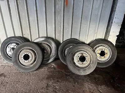 FORD TRANSIT MK8 MK7 MK6 TIPPER Pick Up Bus Twin Wheeler Steel Wheels X6 • £100