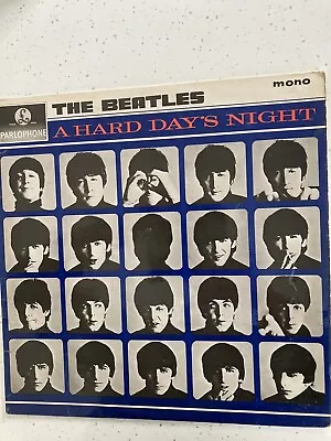 The Beatles:  A Hard Day's Night. Mono Vinyl.  1964. PMC 1230  XEX. 481/482 - 3N • £7.50
