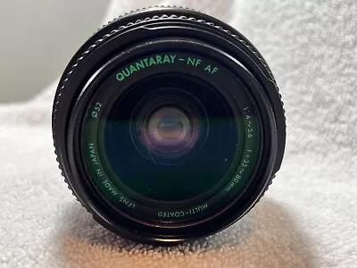 Quantaray-NF AF 1:4-5.6 F=35-80mm Camera Lens For Nikon  • $22.99