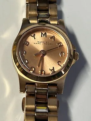 Working Ladies Rose Gold Marc By Marc Jacobs Quartz Watch GH • $60