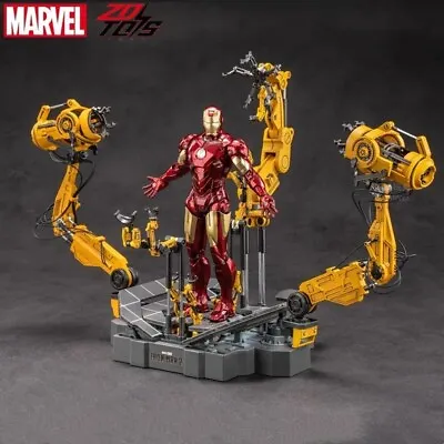 ZD Original Iron Man With Suit-Up Gantry Marvel Legends 1/10 • $185