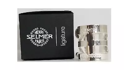 Selmer Paris Tenor Sax Silver Plated Ligature For Metal Mouthpieces - M404LIG • $69.95
