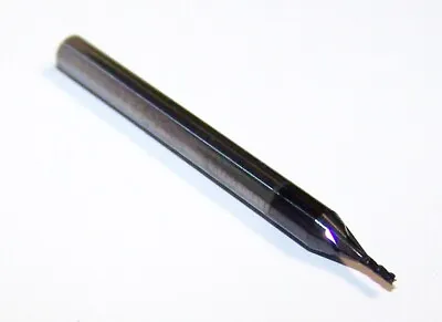 1/32  (.0312 ) Carbide End Mill 4 Flute Square Coated  Kyocera SGS 02338 • $11.50