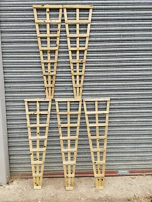 Heavy Duty Fan Trellis Garden Treated Timber Plant Support UK Made Free P&P 46  • £44