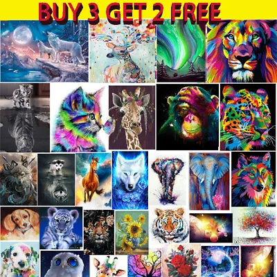 £3.99 • Buy Full Drill 5D Diamond Painting Embroidery Picture Art Cross Stitch DIY Kit