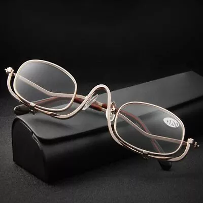 Makeup Reading Glasses Cosmetic Glasses Folding Eyeglasses Magnifying Glasses • £7